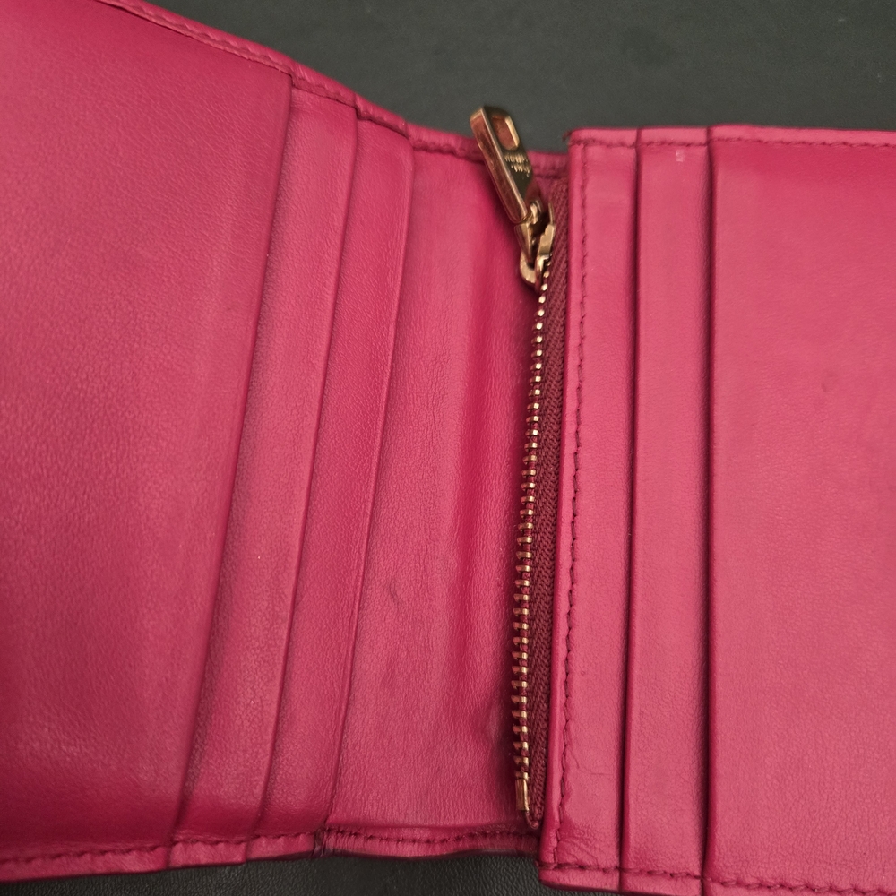 Dolce & Gabbana Pink Card Holder with Silver Logo - Picture 4 of 7
